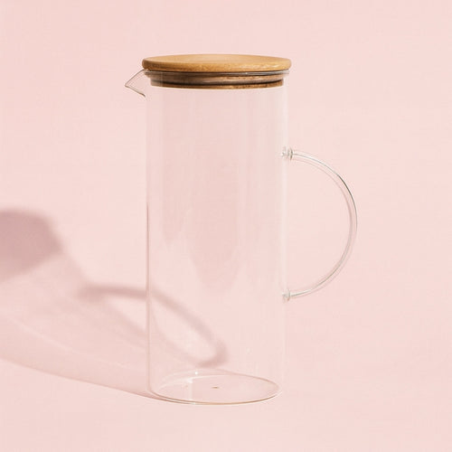 1 Litre Bambu Kapaklı Sürahi Homerest